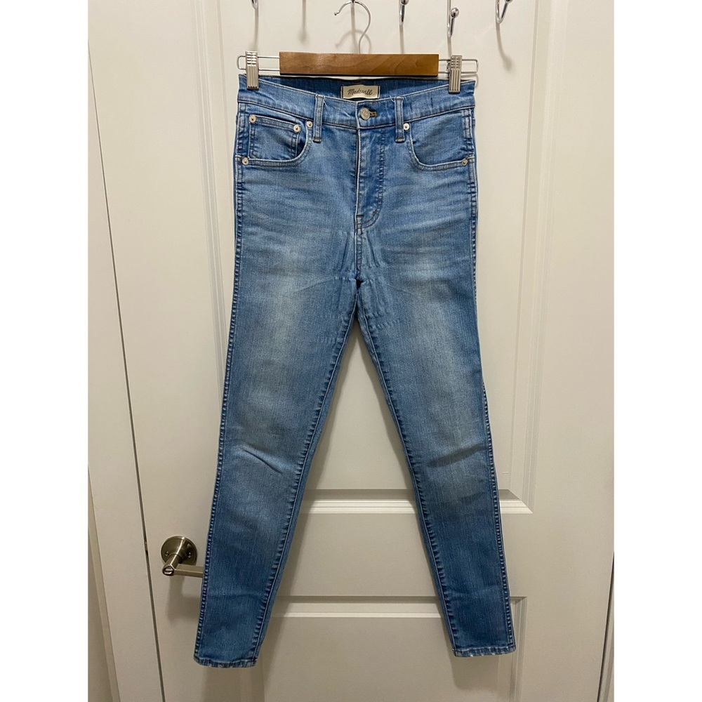 Madewell High Riser Skinny Skinny Denim Jean